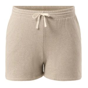 NWT Girlfriend Collective Porcini Heather 50/50 Sweat Short
